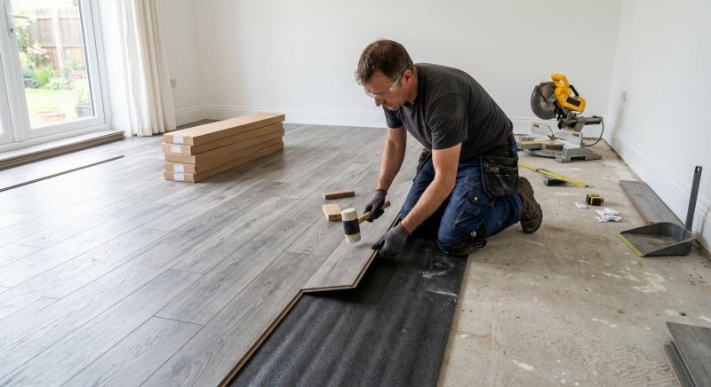 Laminate Floor Installation in Bethany Beach, DE