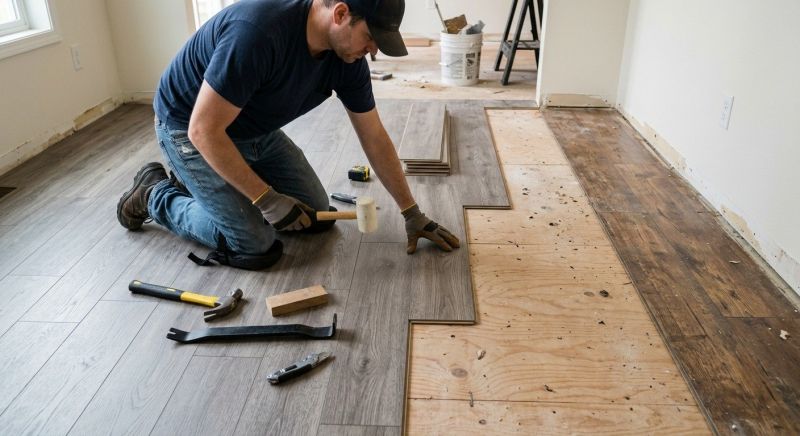 Laminate Floor Installation in Georgetown, DE