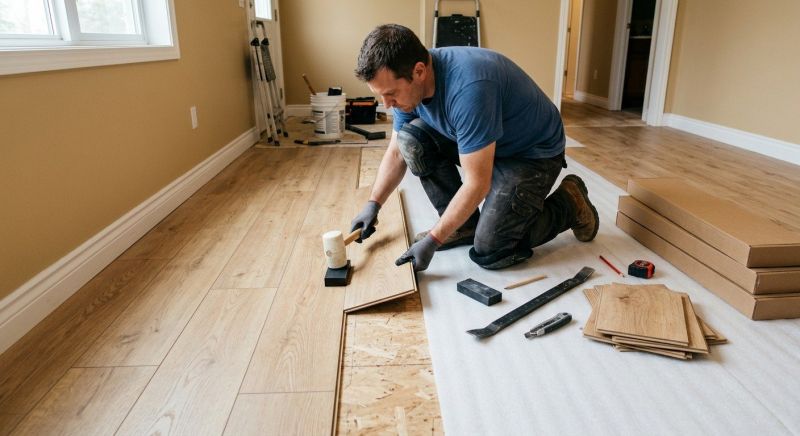 Laminate Floor Installation in Ocean City, MD