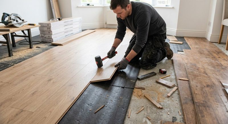 Laminate Floor Remodeling in Lewes, DE