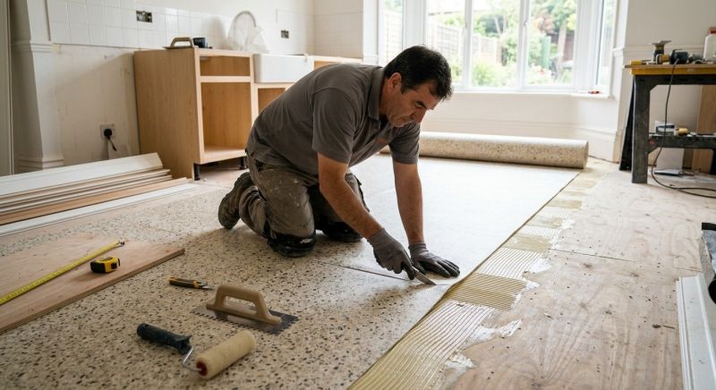 Linoleum Floor Installation in Bridgeville, DE