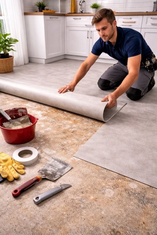 Linoleum Floor Installation in Cape May County, NJ