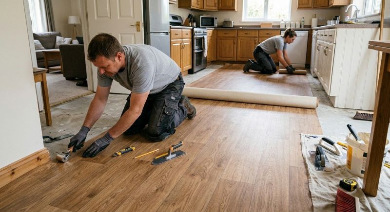 Linoleum Floor Installation in Lewes, DE