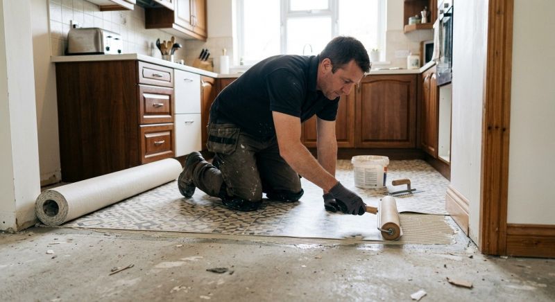 Linoleum Floor Installation in Seaford, DE