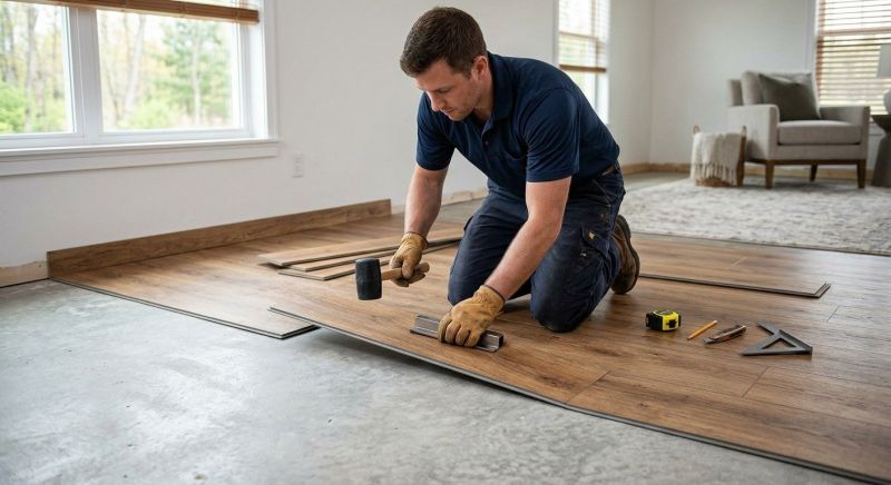 Luxury Vinyl Tile Installation in Milford, DE