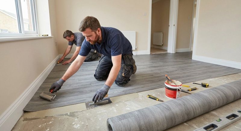 Sheet Flooring Installation in Ellendale, DE