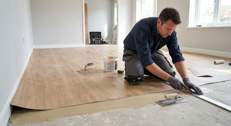 Sheet Flooring Installation in Ocean View, DE