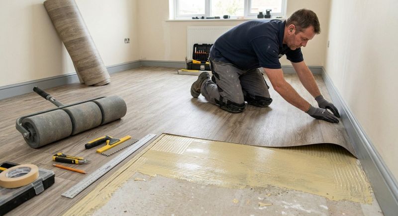 Sheet Flooring Installation in Villas, NJ