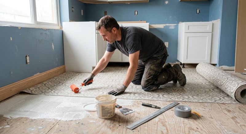 Sheet Linoleum Installation in Lewes, DE