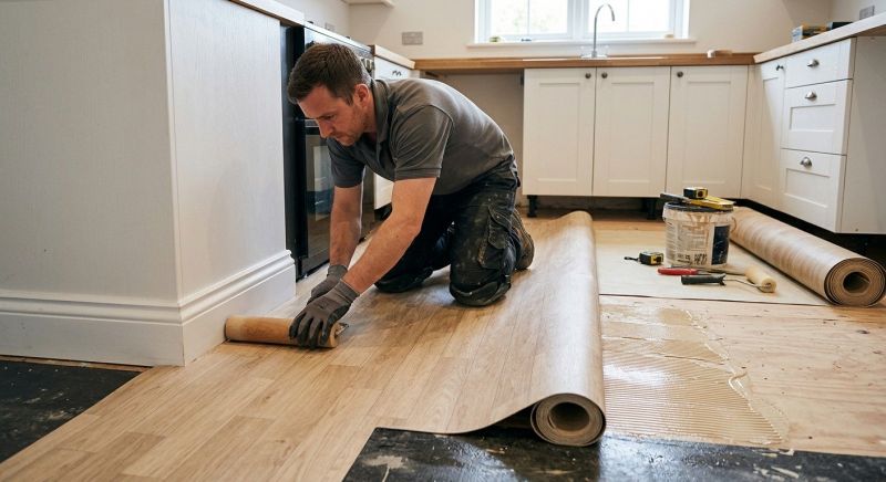 Sheet Linoleum Installation in Sussex County, DE
