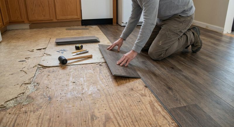 Vinyl Flooring Installation in Ellendale, DE