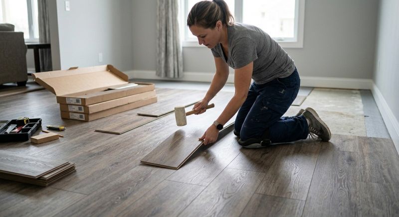 Vinyl Plank Floor Installation in Lewes, DE