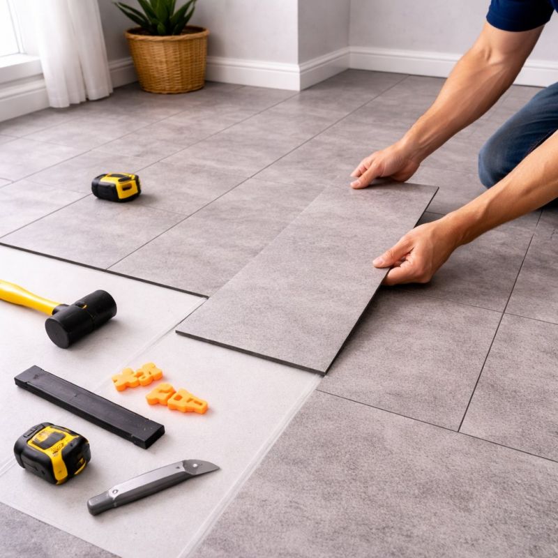 Vinyl Tile Installation in Lewes, DE