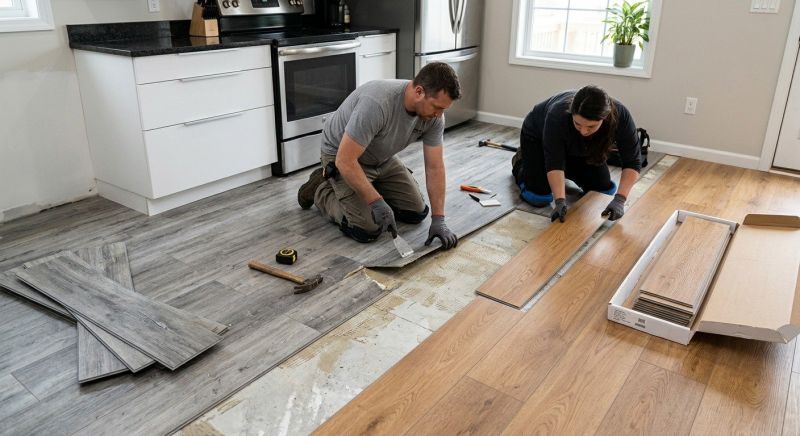 Vinyl Tile Replacement in Lewes, DE